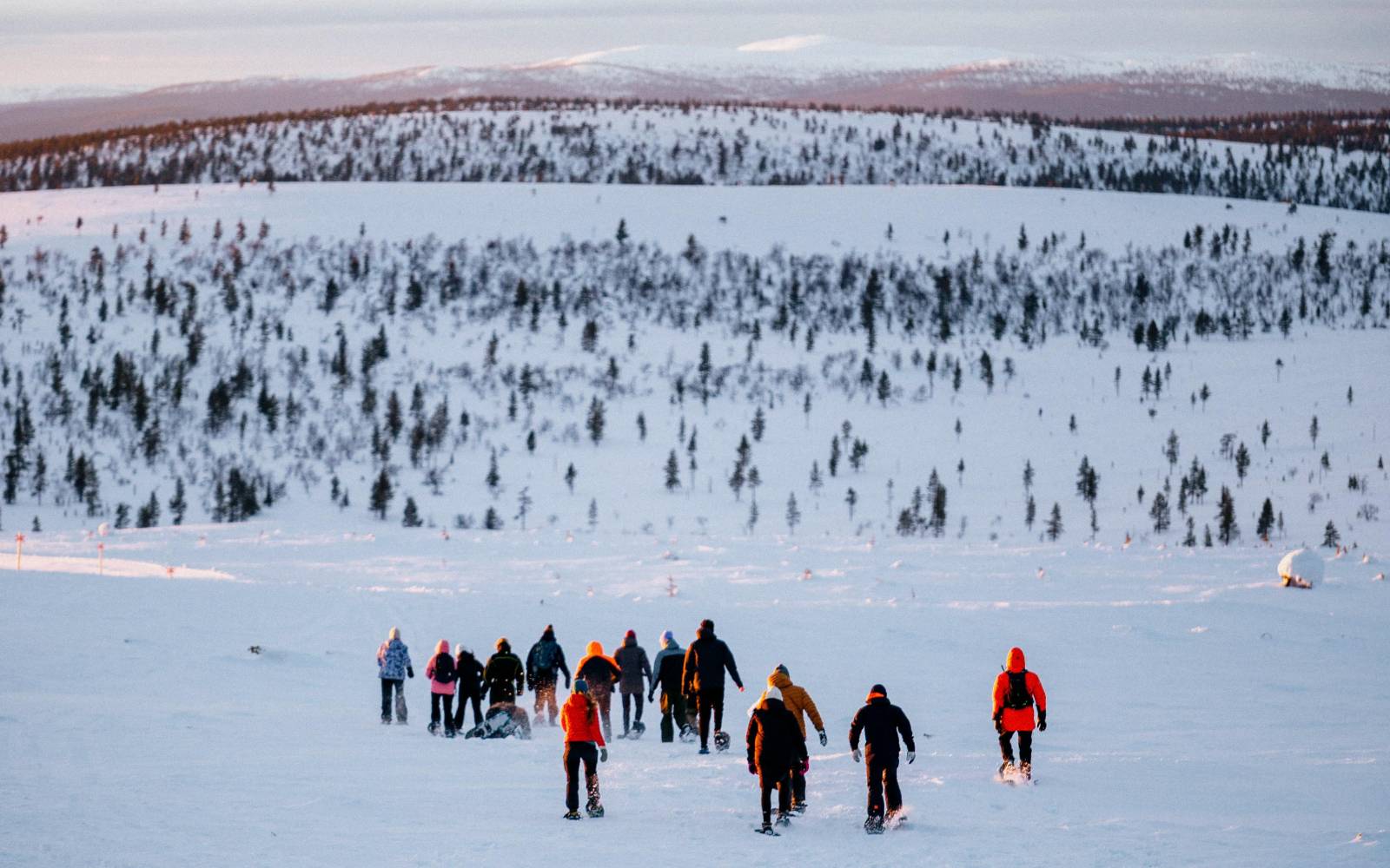 Kaunispää in Finnish Saariselkä, Northern Lapland.